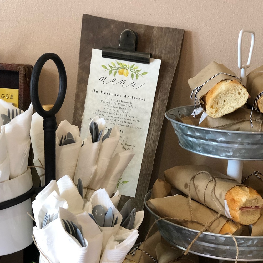 Pottery Barn Menu Clipboard